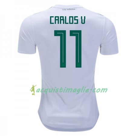 Divisa di Calcio Messico Carlos V 11 Trasferta Mondiali 2018